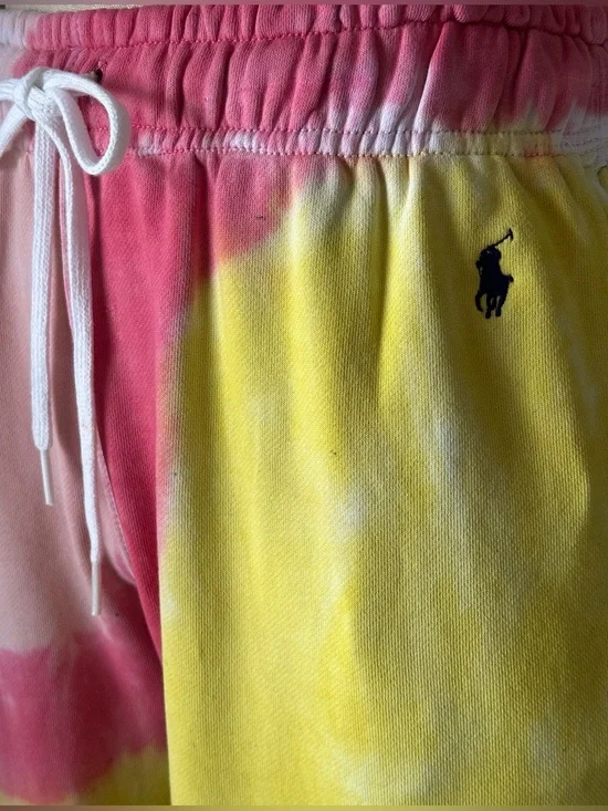 NWT Ralph Lauren tie dye joggers size M - Picture 5 of 7